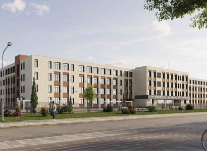 Строительство школы на 2000 мест по улице № 42 города Туркестан Туркестанской области.