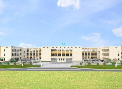 Строительство школы на 1500 мест в поселке Атакент Мактааральского района Туркестанской области